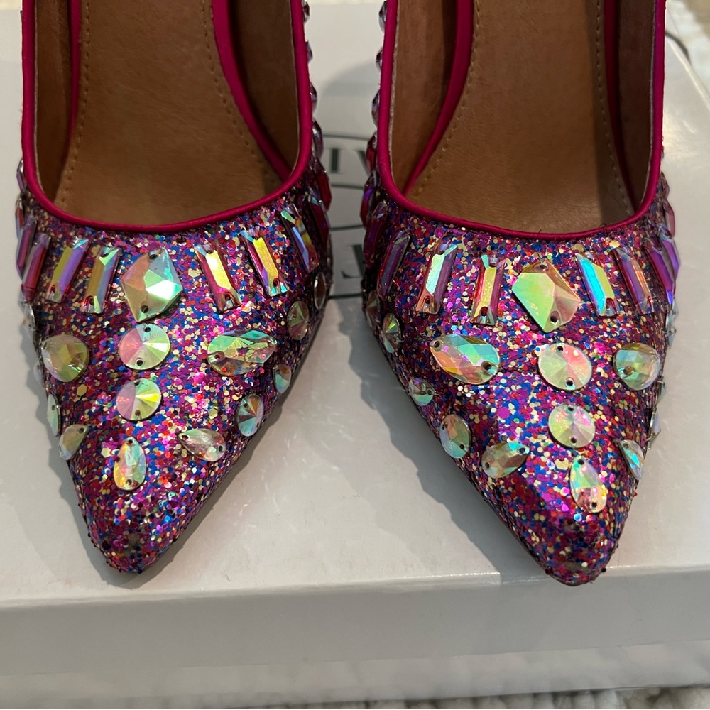Foxxee pink mult  size 9.5 still in excellent condition I only wore it once - Picture 2 of 6